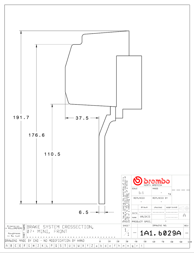 Wheel fitment diagram