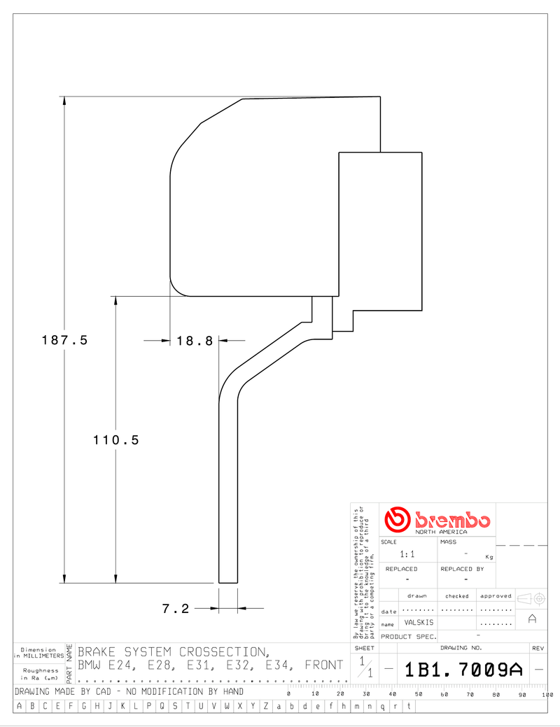 Wheel fitment diagram