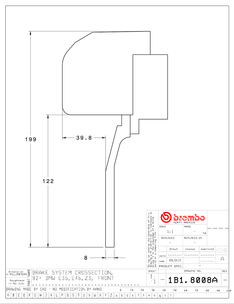 Wheel fitment diagram