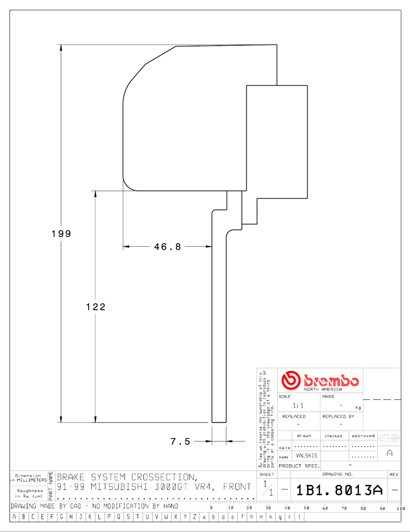 Wheel fitment diagram