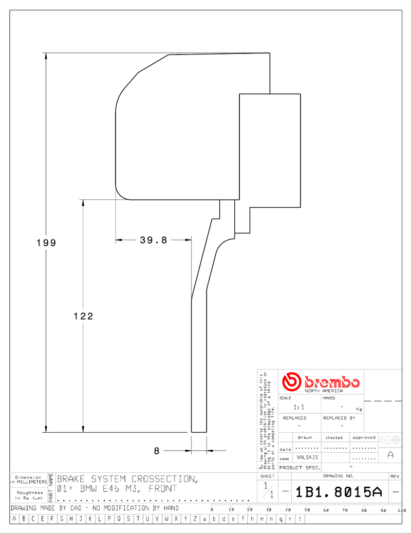 Wheel fitment diagram
