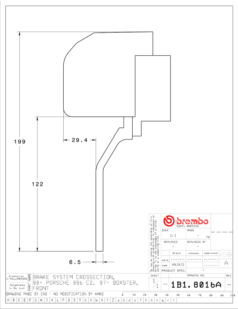 Wheel fitment diagram