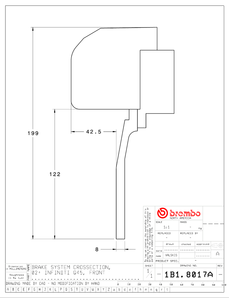Wheel fitment diagram