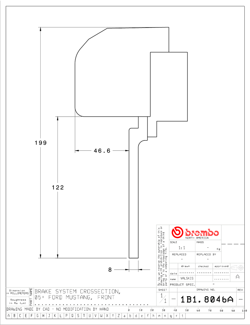 Wheel fitment diagram