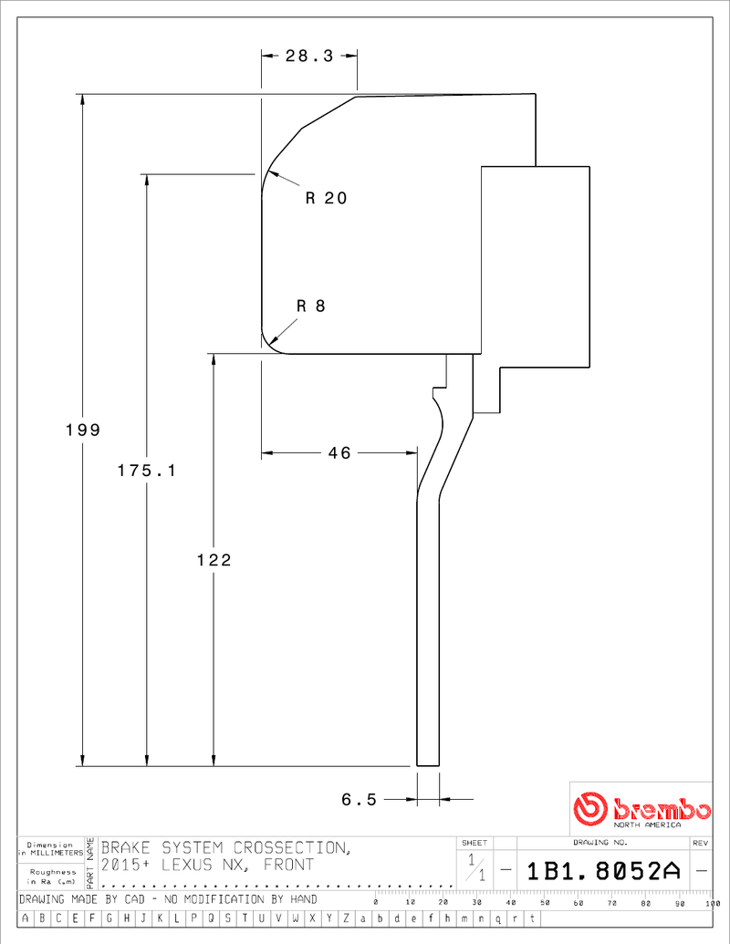 Wheel fitment diagram