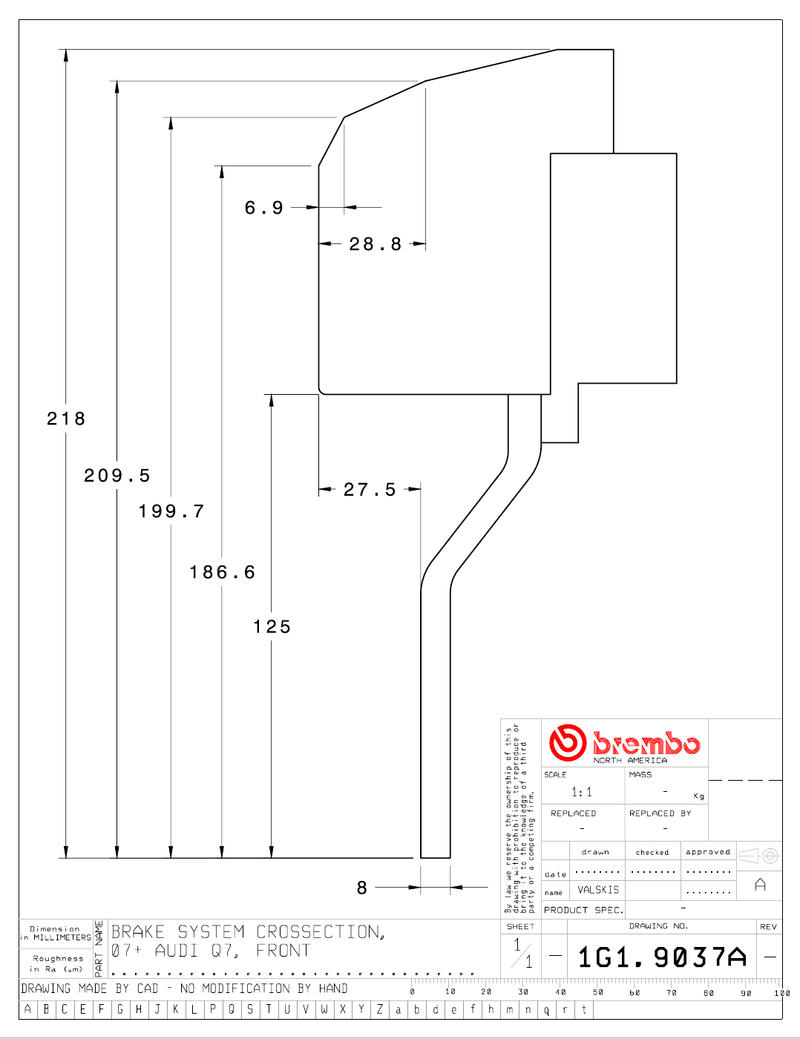 Wheel fitment diagram