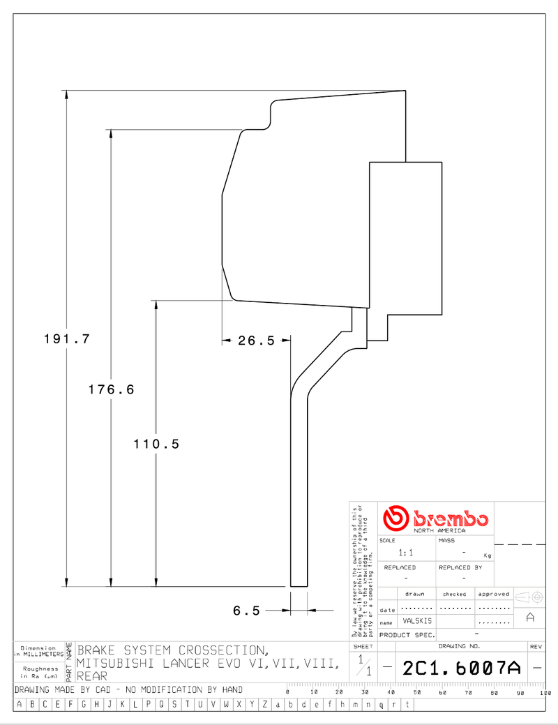 Wheel fitment diagram