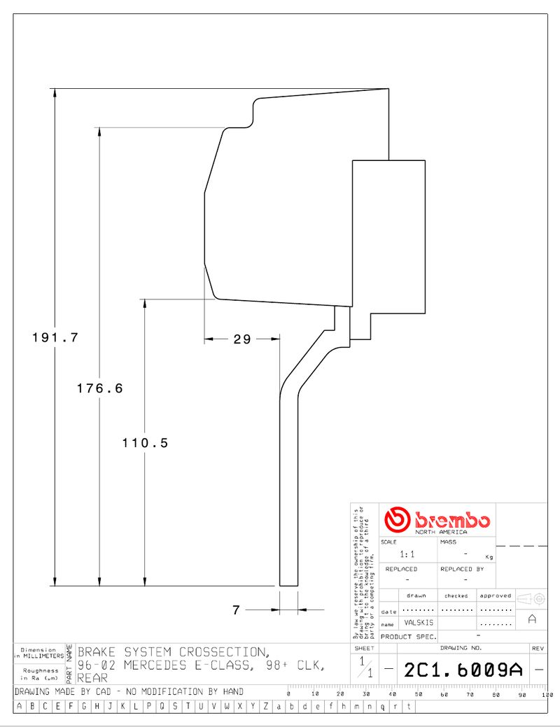 Wheel fitment diagram