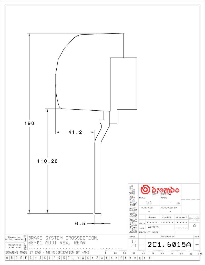 Wheel fitment diagram