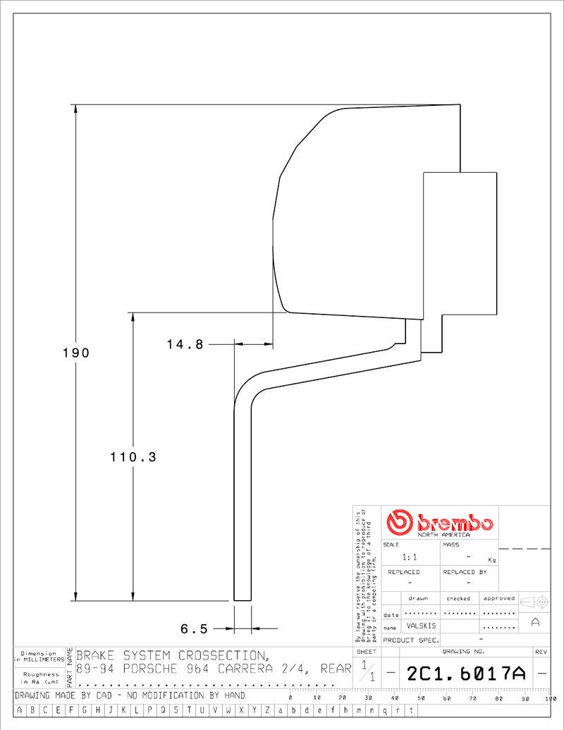 Wheel fitment diagram