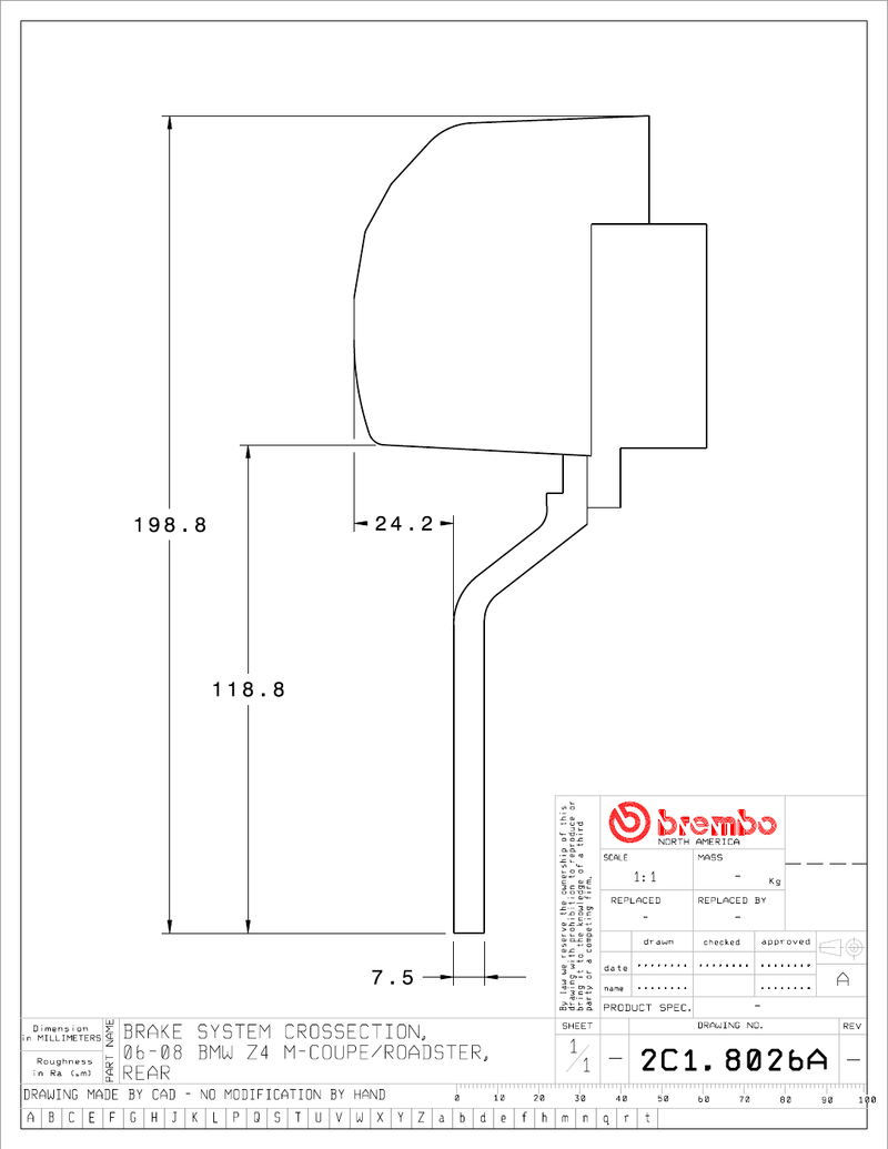 Wheel fitment diagram