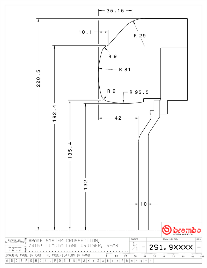 Wheel fitment diagram