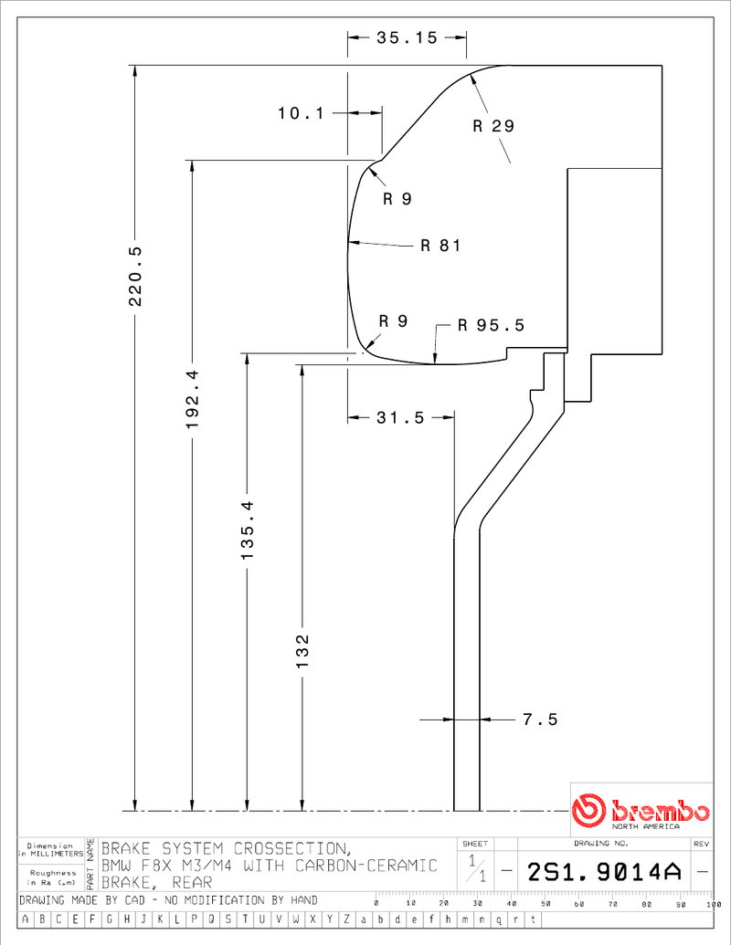 Wheel fitment diagram