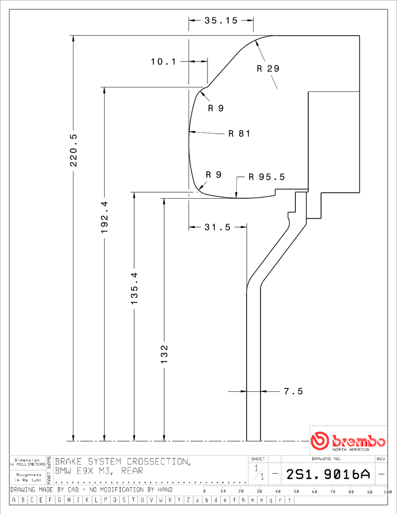 Wheel fitment diagram