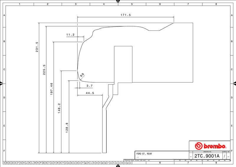 Wheel fitment diagram