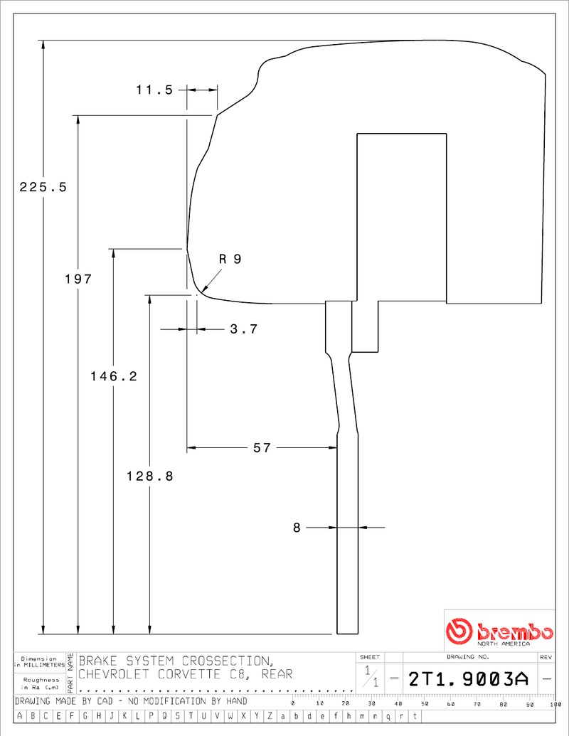 Wheel fitment diagram