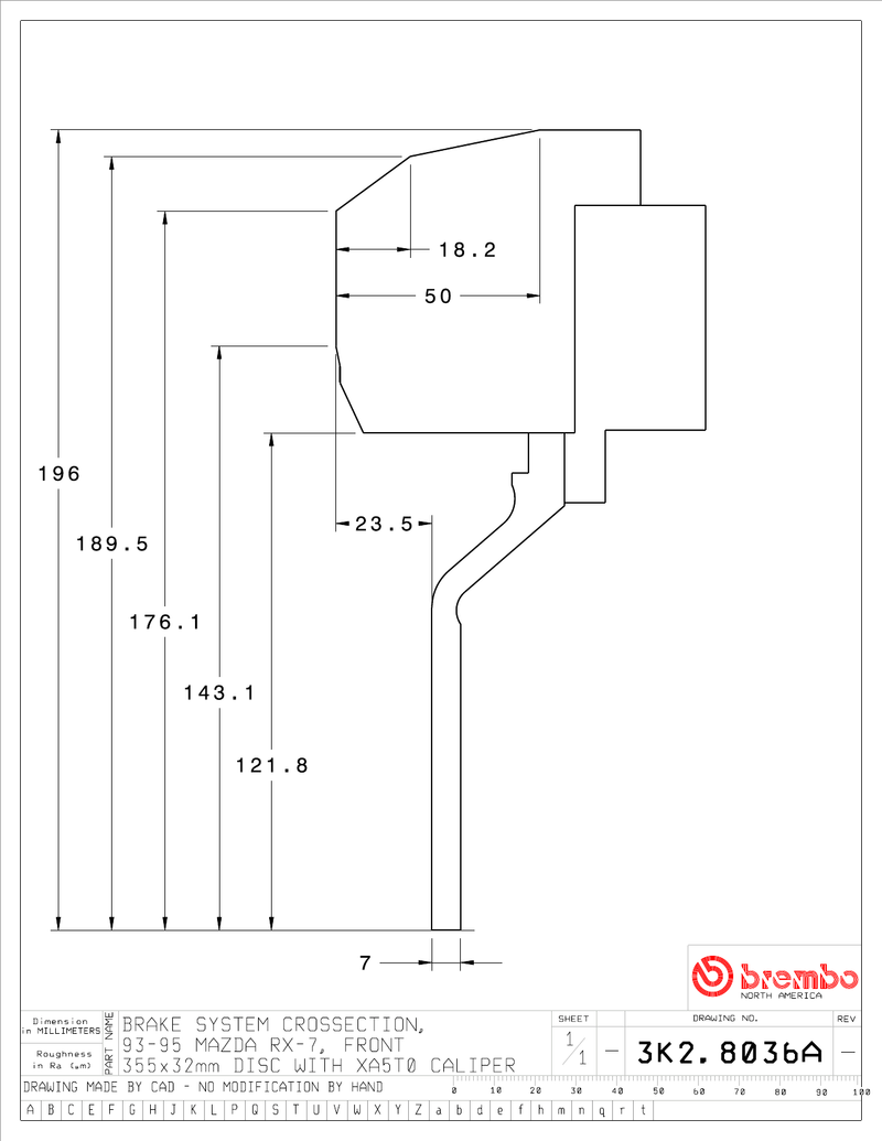 Wheel fitment diagram
