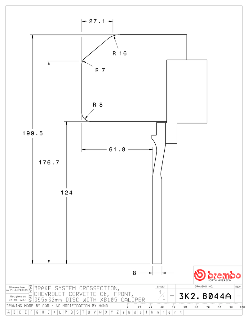 Wheel fitment diagram