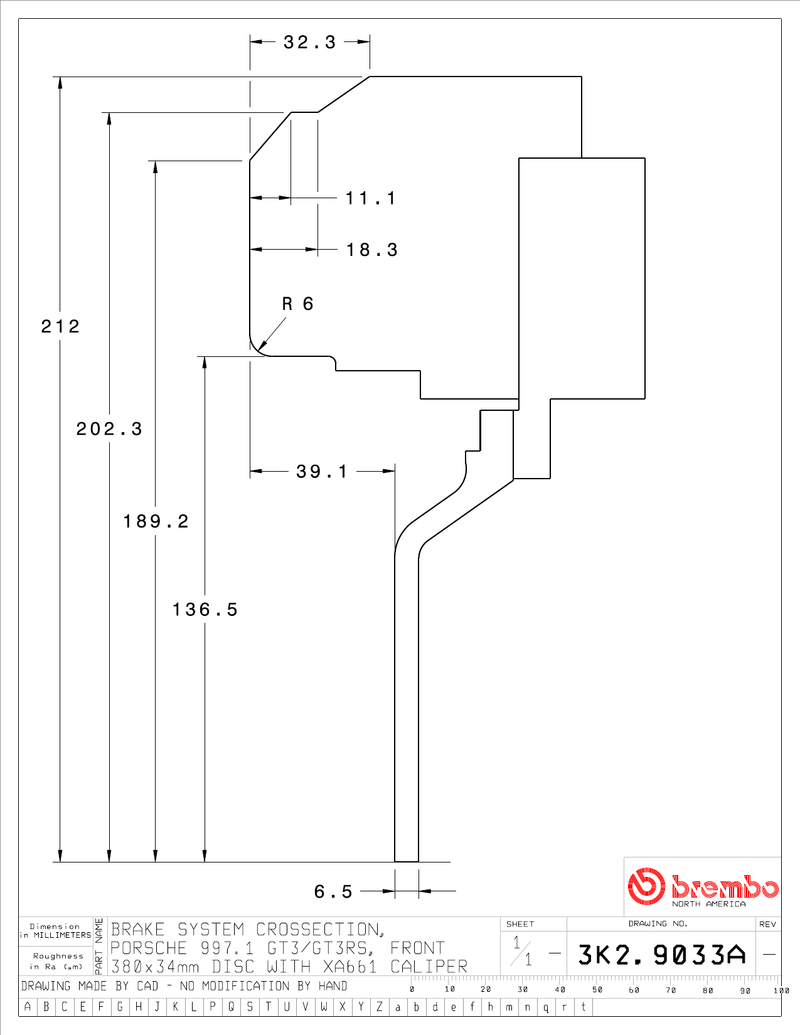 Wheel fitment diagram