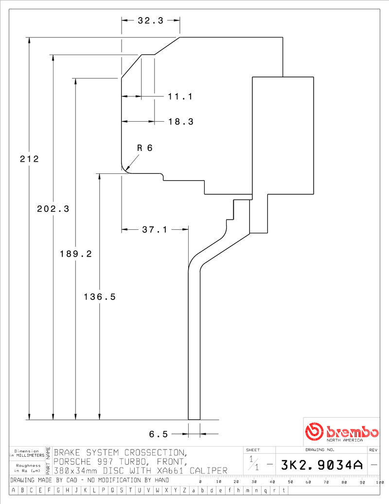 Wheel fitment diagram