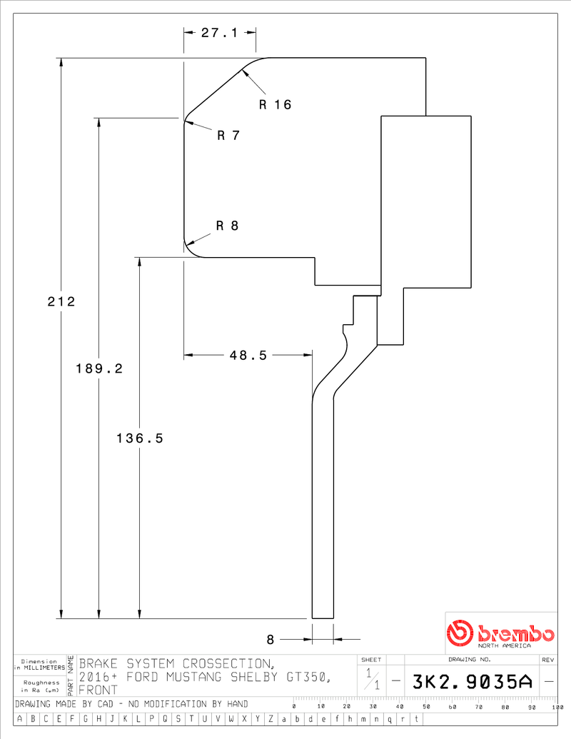 Wheel fitment diagram