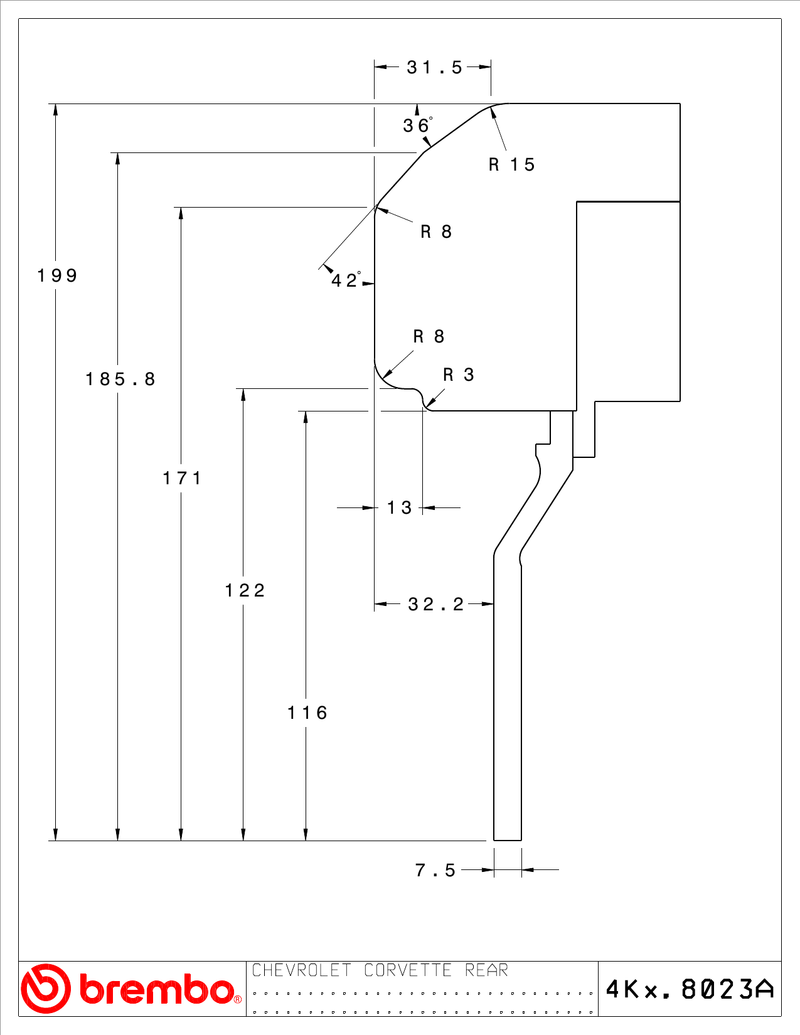 Wheel fitment diagram