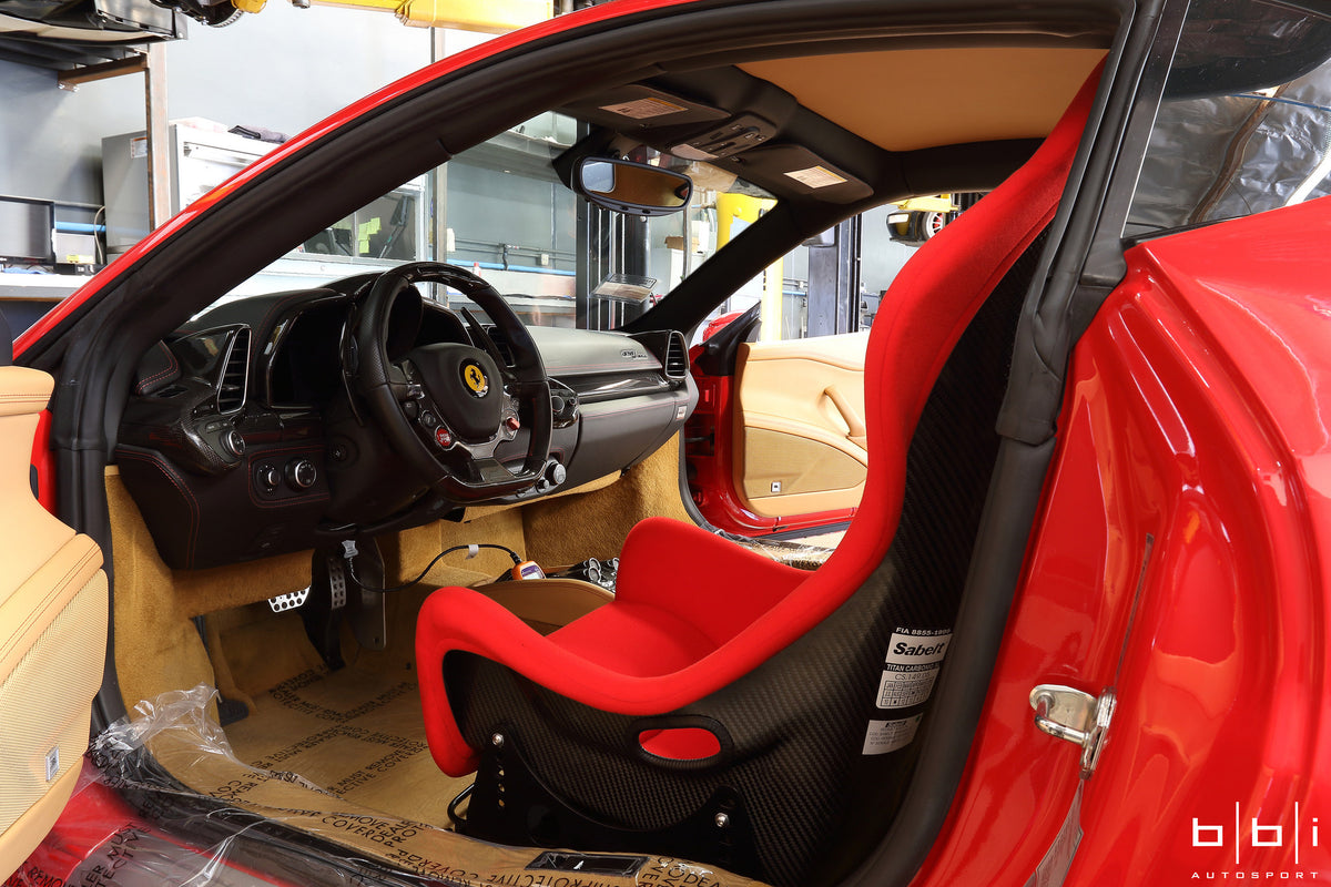 Ferrari 458 "Street Challenge" 90 LBS Weight reduction