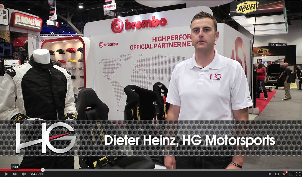 Dieter-Heinz Kijora of HG Motorsports talks about the new Sabelt SPS seats.