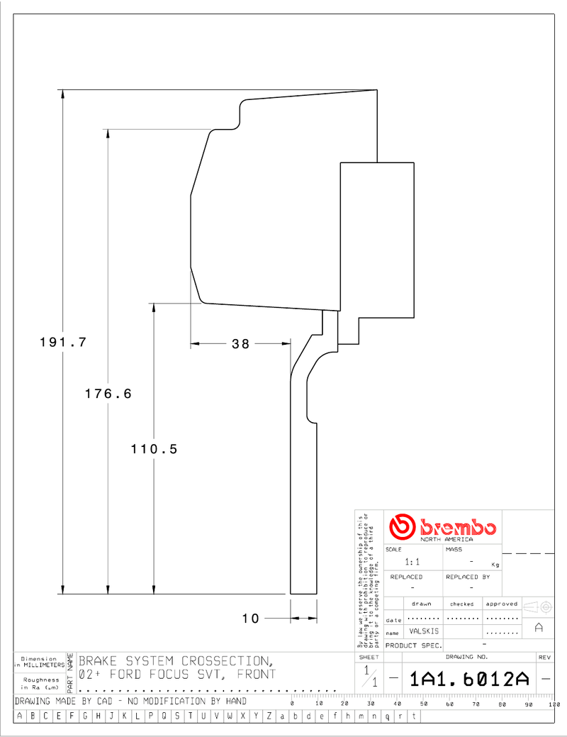 Wheel fitment diagram