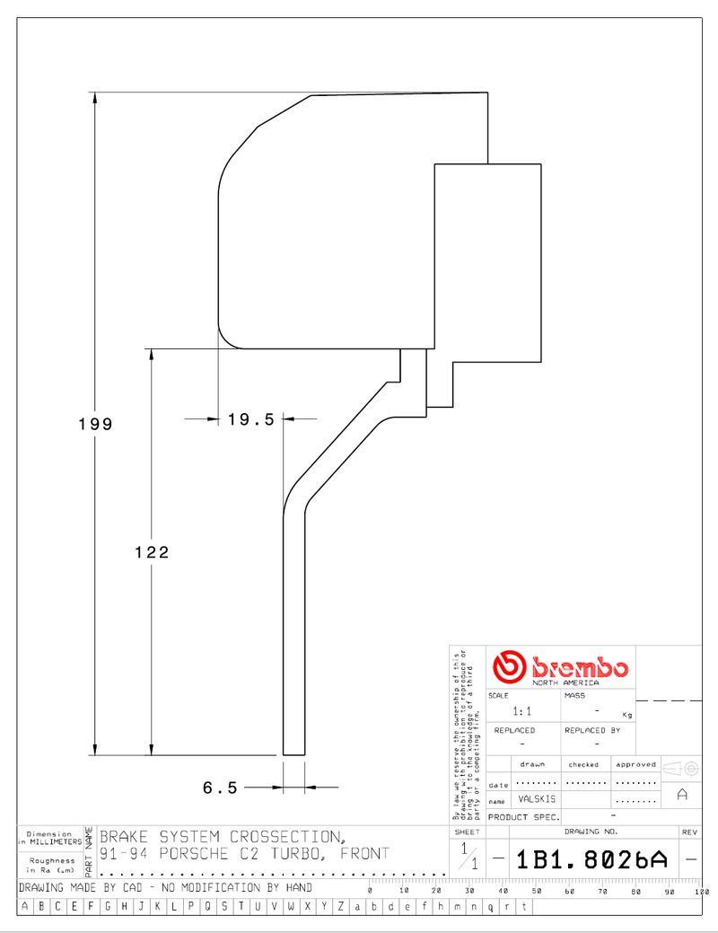 Wheel fitment diagram