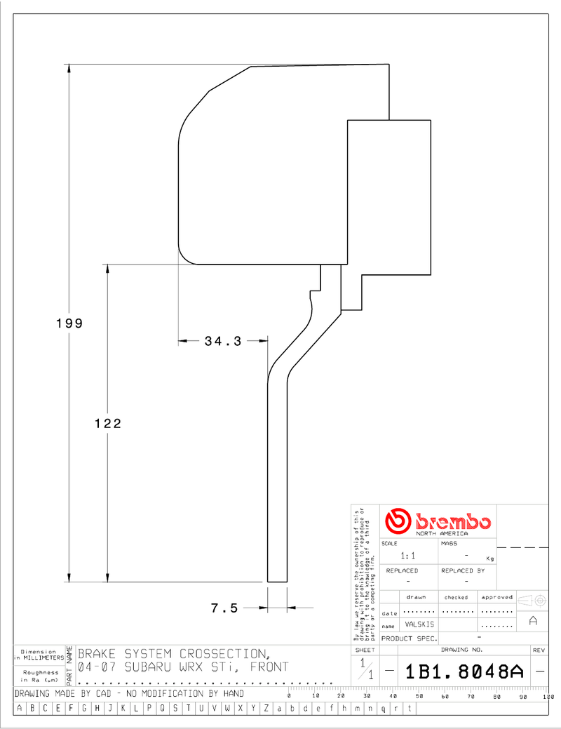 Wheel fitment diagram