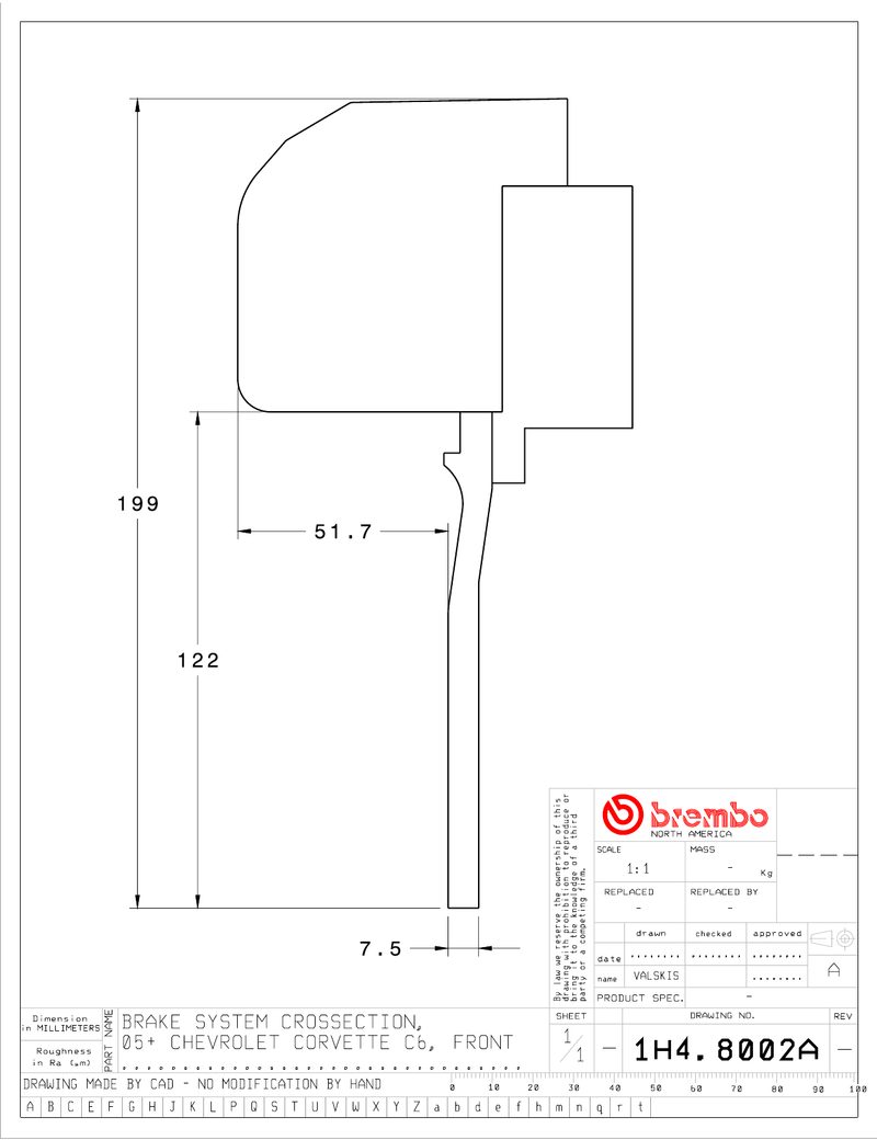 Wheel fitment diagram