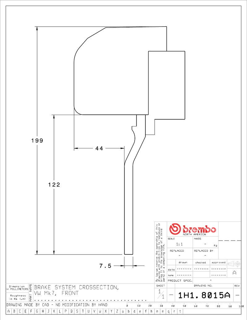 Wheel fitment diagram