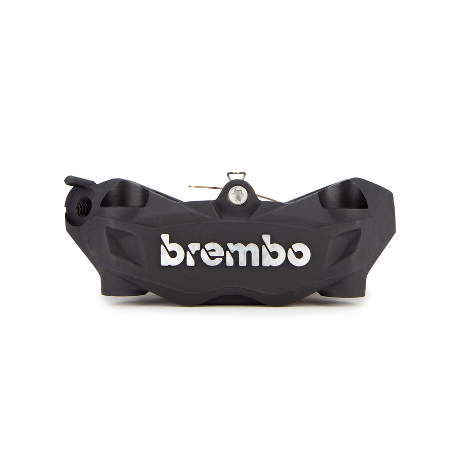 Brembo Brake Caliper, Left, P4 32mm, with pads shape I, Cast Monobloc, 100mm Radial Mount, Front, Black
