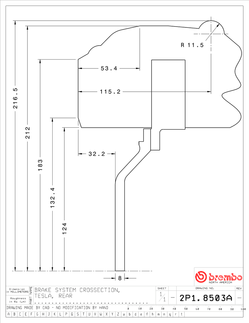 Wheel fitment diagram