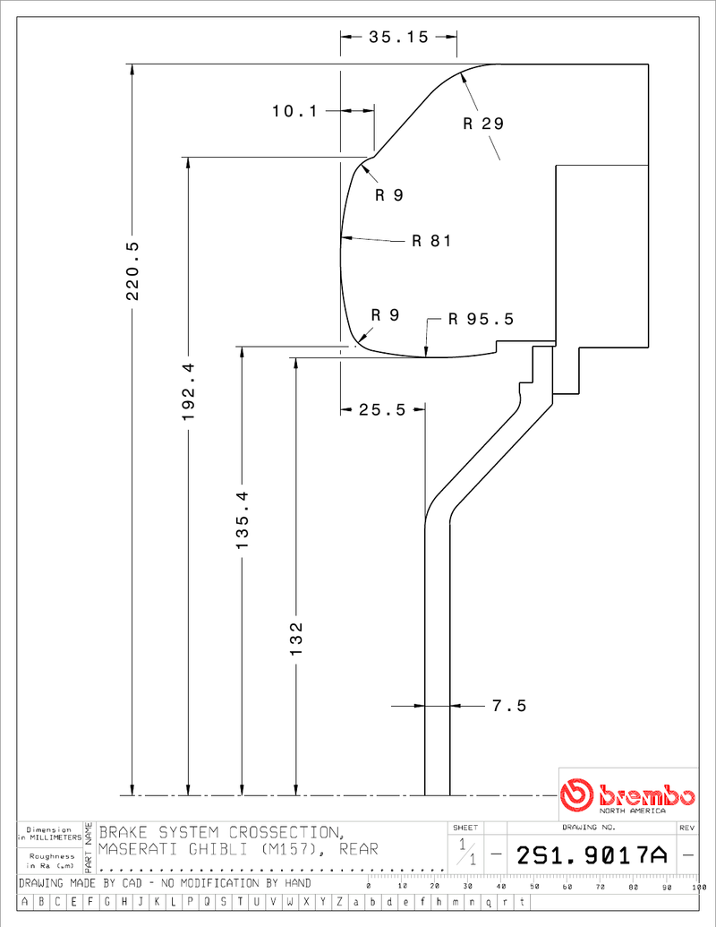Wheel fitment diagram