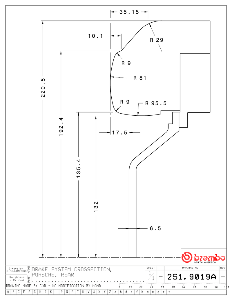 Wheel fitment diagram