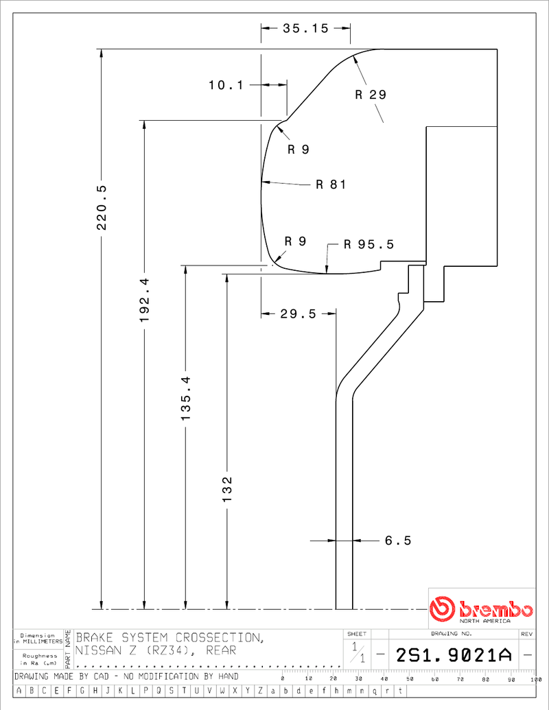 Wheel fitment diagram