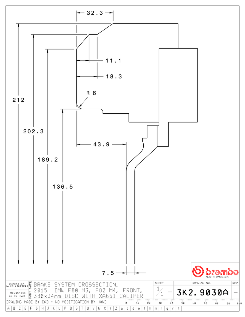 Wheel fitment diagram