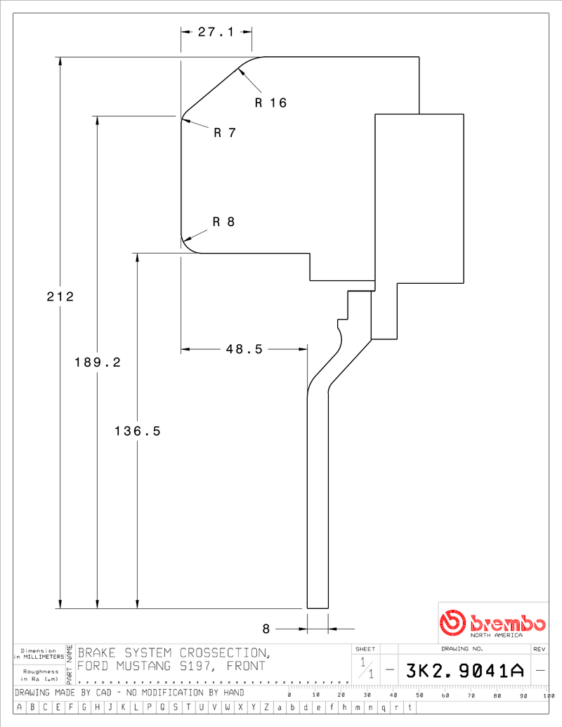 Wheel fitment diagram
