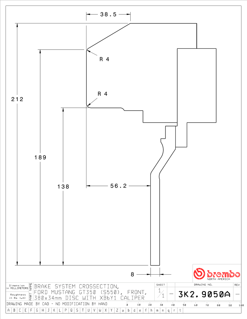 Wheel fitment diagram