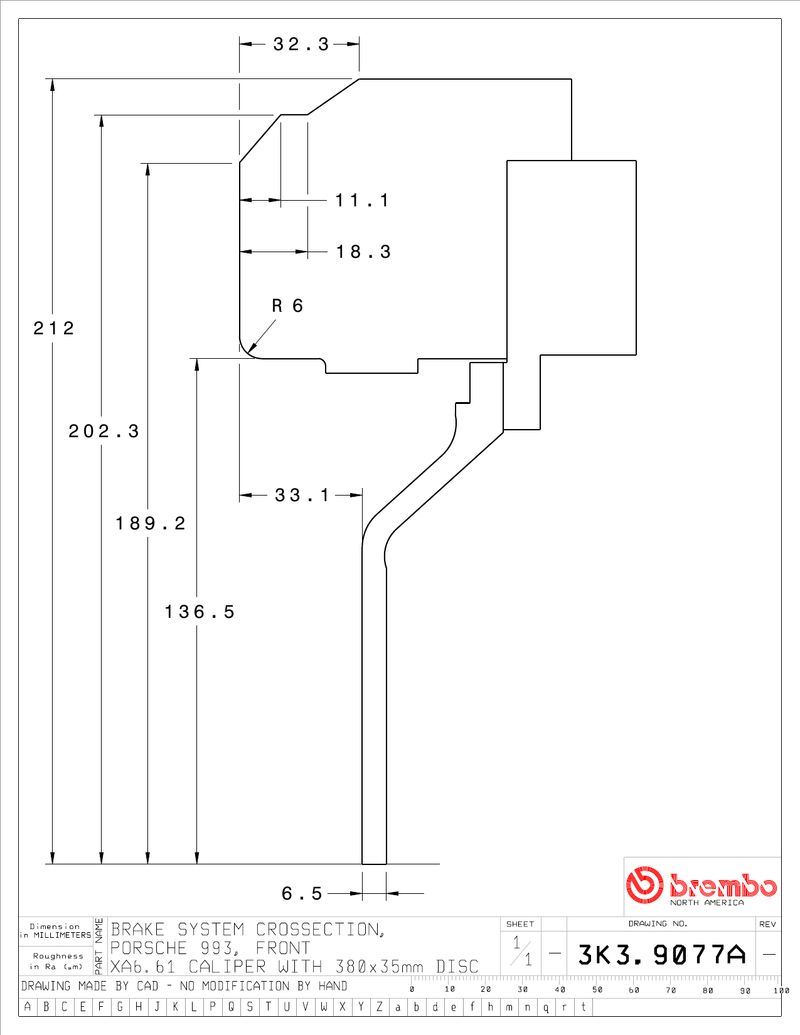 Wheel fitment diagram