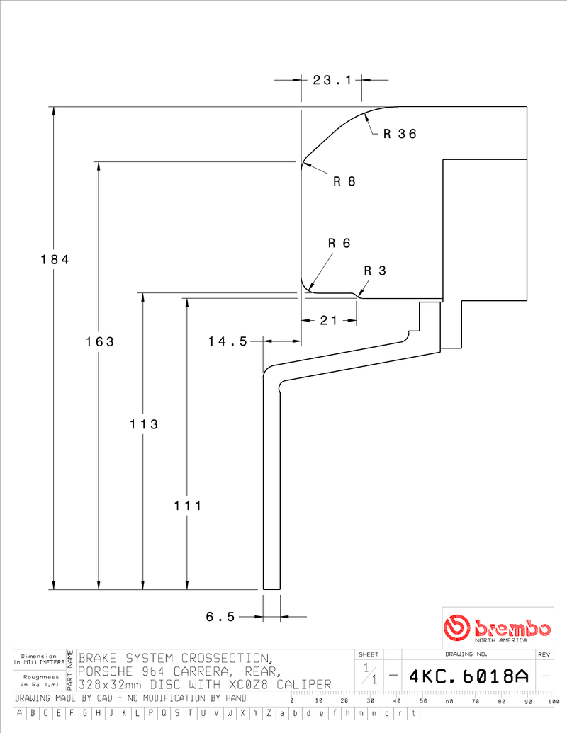 Wheel fitment diagram