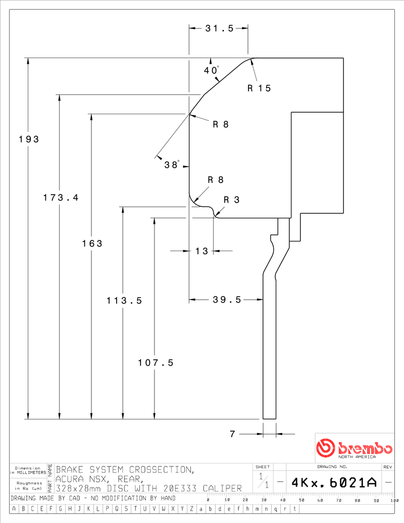 Wheel fitment diagram