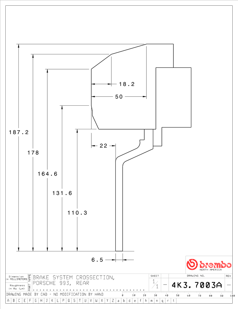 Wheel fitment diagram