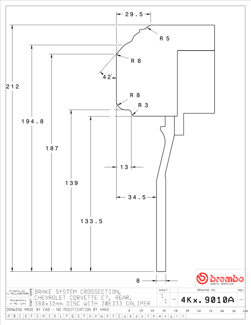 Wheel fitment diagram