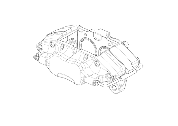 Caliper drawing