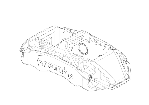 Caliper drawing