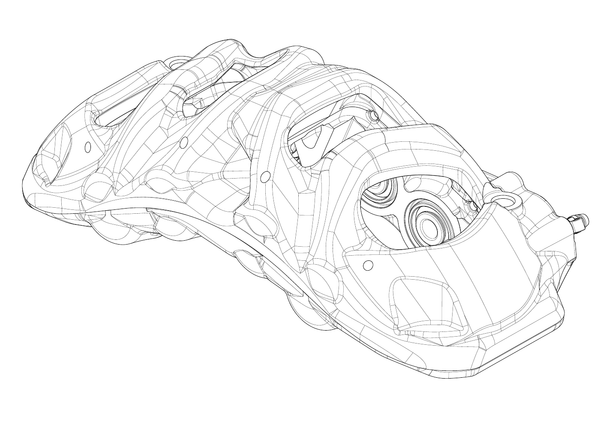Caliper drawing