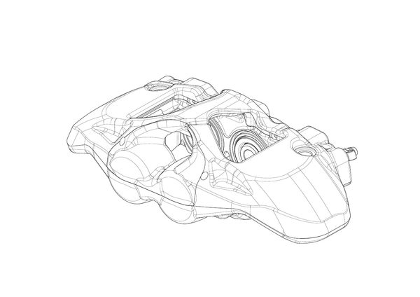 Caliper drawing
